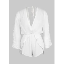 lulu & sky Solid Women Jumpsuit image 5