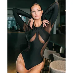 lulu & sky Women Western Wear Bodysuit image 5