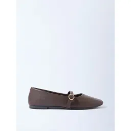 LUNA BLU by Westside Dark Brown Mary Jane Shoes-picture-33
