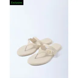 LUNA BLU by Westside Ivory Thong-Strap Sandals - Exclusive-picture-37