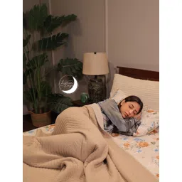 Lunar Days Beige King Printed 160 TC Double Bedsheet Set-picture-17