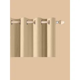 Lunar Days Beige Polyester Long Door Curtains-picture-10