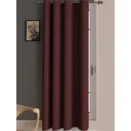 Lunar Days Coffee Brown Room Darkening Long Door Curtain-picture-15