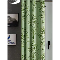 Lunar Days Green Room Darkening Door Curtain-picture-38
