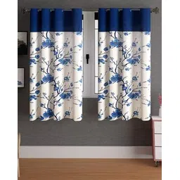 lunar days Set of 2 Floral Print Window Curtains-picture-30