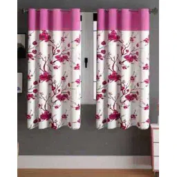 lunar days Set of 2 Floral Print Window Curtains-picture-32