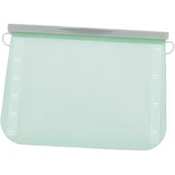 Lunch Bag Clear Food Meal Prep Storage Container for Food Chocolate Sandwich Green1 Silicone Food Storage Food Storage Bags Kitchen Storage & Organization-picture-25