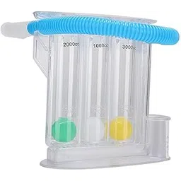 Lung Deep Breathing Trainer Exerciser Device Incentive Spirometer 3 Balls | Health Care | Other Health Care Supplies-picture-17