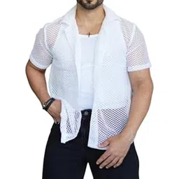 lunice Crochet Regular Fit Shirt for Men| Regular Fit Shirt for Men| Men Stylish Regular Fit Shirt | Men Printed Regular Fit Shirt-picture-51