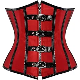 luolingongjue Women’s Zipper Waist Trainer Corset | Slimming Underbust Shapewear for Tummy Control & Waist Shaping-picture-21