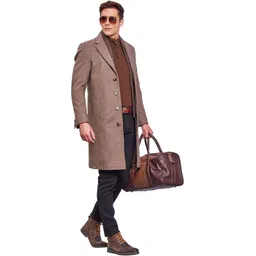 lure urban Wool Solid Coat For Men-picture-43