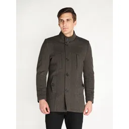 Polyester Solid Coat For Men-image-25