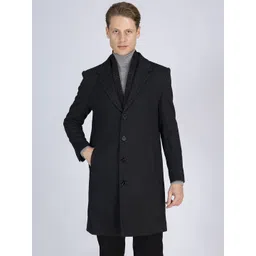 Polyester Solid Coat For Men-image-24