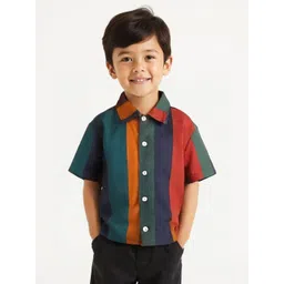 LUVITUS Boys Striped Casual Shirt-picture-43