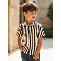 LUVITUS Boys Striped Casual Shirt-picture-39