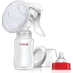 LuvLap Adore Manual Breast Pump, 2 Level Suction Adjustment, Soft & Gentle, BPA Free-picture-15