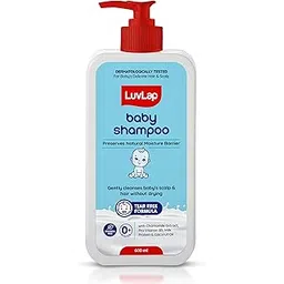 LuvLap Milky Soft Baby Shampoo - 600ml, Tear Free Formula, with Milk Protein, Vitamin E & Coconut Oil, Shea Butter & Chamomile, Gentle Care for Baby's Soft Hair, No Paraben, Dermatologically Tested-picture-23
