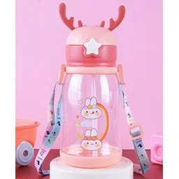 Luvlittle Deer Horn Shape Water Bottle with Cartoon Character for Kids(600ml) - Colour May Vary-picture-16