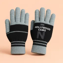 luvre1 Self Design Winter Men Gloves-picture-23