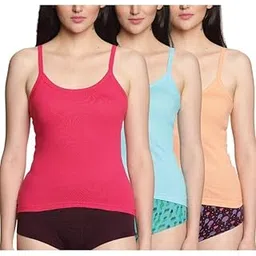 Women's Cotton Rich Slips – Comfortable, Smooth, and Airsoft Feel(Pack of 3)(Color May Vary)-image-1