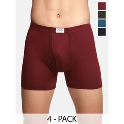 Lux Classic Pack Of 4 Assorted Mid Rise Long Trunks Lux-Classic-H-Drawer-IE-4-picture-36