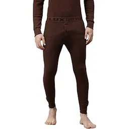 lux cott's wool Lux Cottswool Men's Brown Premium Lower/Trouser Thermal - Pack of 1 (#CW-Lower-80cm)-picture-54