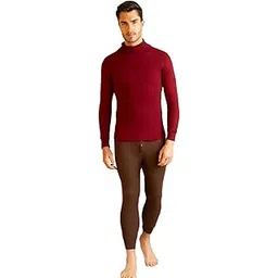 lux cott's wool Lux Cottswool Men's High-Neck Thermal Set-picture-10