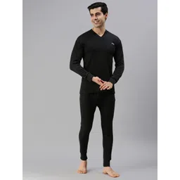 Lux Cottswool Black Thermal Clothing Set-picture-26