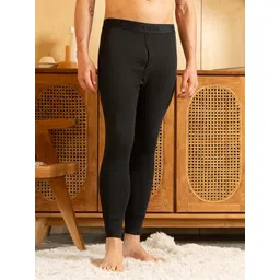 Lux Cottswool Men Cotton Mid Rise Thermal Bottoms-picture-25