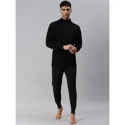Lux Cottswool Men Turtle Neck Thermal Set-picture-23