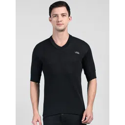 Lux Cottswool V-Neck Short Sleeves Thermal Top-picture-13