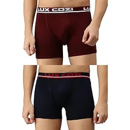 lux cozi Bigshot Men's Cotton Long Trunk (Pack of 2)-picture-26