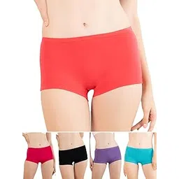 lux cozi Cotton Women's Body Leg Boy Short Panties (Colors and Prints May Vary)-picture-27