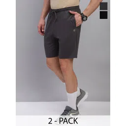 Lux Cozi Men Pack of 2 Antimicrobial Technology Shorts-picture-35