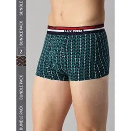 Lux Cozi Men Pack Of 2 Assorted Cotton Trunk-picture-33