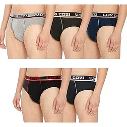 lux cozi Men's Cotton Brief (Pack of 5)-picture-16