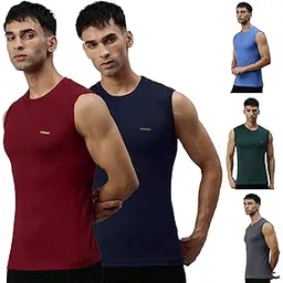 lux cozi Men's Cotton Modern Fit Vest (Pack of 5) (Prints May Vary)-picture-28