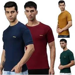 lux cozi Men's Cotton Vest (Pack of 4) (Color & Prints May Vary)-picture-16