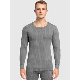 Lux Cozi Ribbed Round Neck Thermal Tops-picture-36