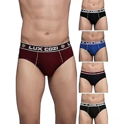 Men's Cotton Brief (Pack of 5) (Color & Prints May Vary)-image-13