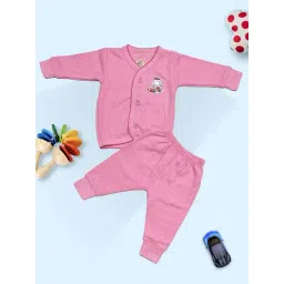 LUX Inferno Kids Pink Printed Full Sleeves Thermal Set-image-27