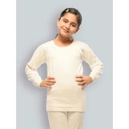 LUX Inferno Kids White Skinny Fit Full Sleeves Thermal Top-image-47