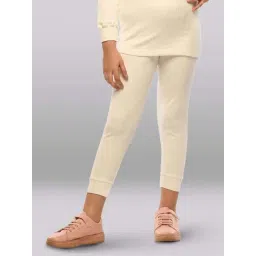 LUX Inferno Kids White Skinny Fit Thermal Pants-image-6