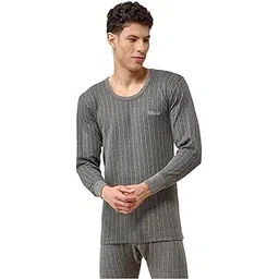 lux inferno Men's Solid Regular Fit Thermal Vest-picture-36