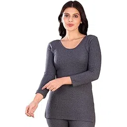 lux inferno Women’s Long Thermal Vest | Full Sleeves Round Neck Long Innerwear Top-picture-34