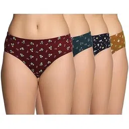 lux karishma Women's 100% Pure Cotton Panty - Soft, Comfortable & Skin-Friendly | Lux Panty for Everyday Comfort (Pack of 4) (Color & Print May Vary)-picture-23
