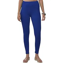 lux lyra Lyra Women Solid Premium Cotton Ankle Length Leggings | Mid-Waist | Fashionwear-picture-37