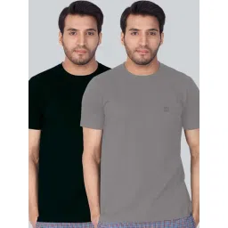 Lux Nitro Green & Grey Regular Fit T-Shirt Pack of - 2-picture-37