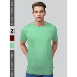 Lux Nitro Maroon & Green Regular Fit T-Shirt-picture-41