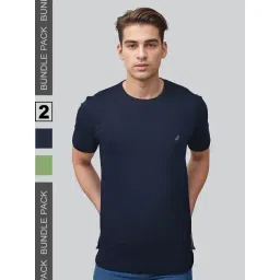 Lux Nitro Navy & Pista Regular Fit T-Shirt-picture-29